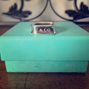 Tiffany Square Ring size 8